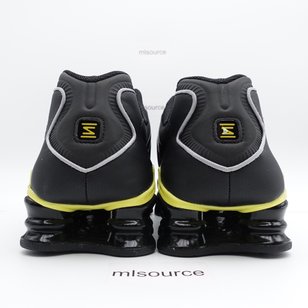NEW Size 11.5 Men's Nike Shox TL Sneakers CN0151-002 Black/Dynamic Yellow-Silver - Picture 6 of 8